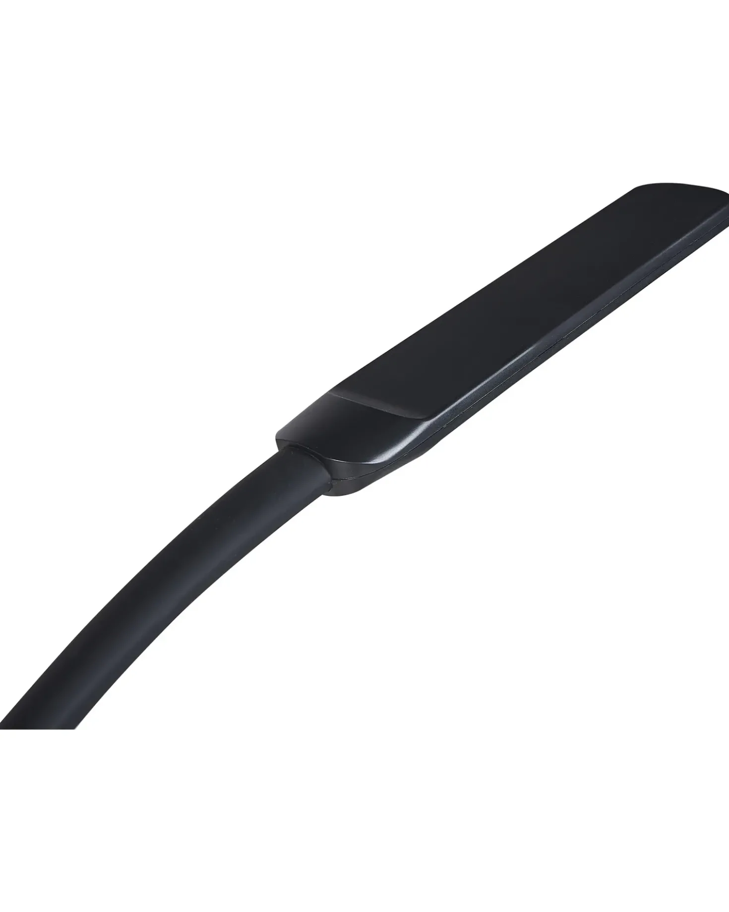 Lampada da terra con morsetto convertibile a LED APUS con telecomando con dimmer Metallo Nero
