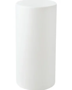 Lampada da terra LED per esterni PIEDRA con telecomando Bianco
