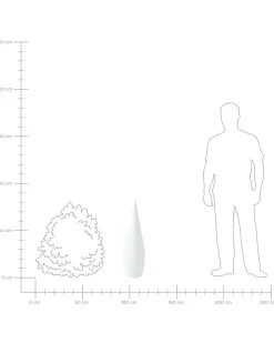 Lampada da terra LED per esterni VULETAS con telecomando Bianco