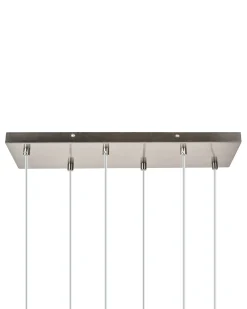 Lampadario a 6 luci TUDDI Vetro Multicolore