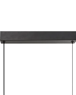 Lampadario a LED ARENAS con telecomando Nero