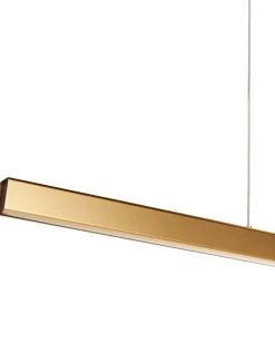 Lampadario a LED ARENAS con telecomando Oro