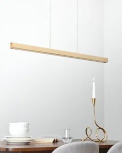 Lampadario a LED ARENAS con telecomando Oro