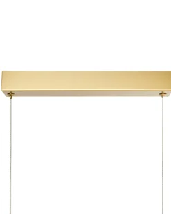 Lampadario a LED ARENAS con telecomando Oro