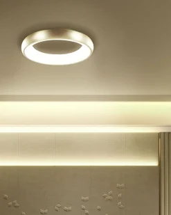 Lampadario a LED ATARAN Metallo Oro