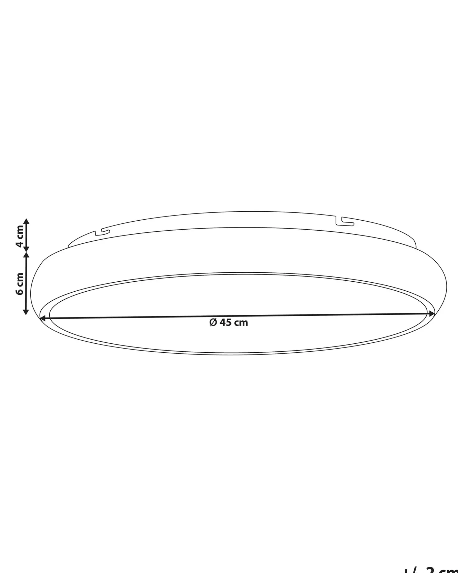 Lampadario a LED ATARAN Metallo Oro