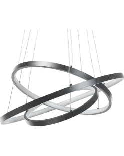 Lampadario a LED ATREK Metallo Nero