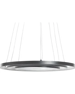 Lampadario a LED ATREK Metallo Nero