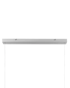 Lampadario a LED BADDANA Metallo Argento
