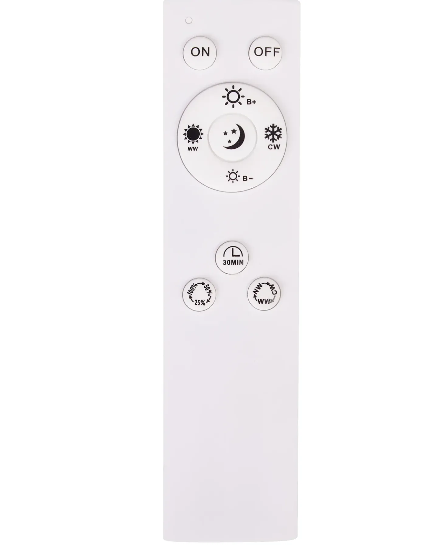 Lampadario a LED BRAGOTO con telecomando con dimmer Metallo Marrone chiaro