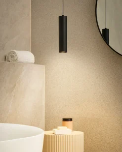 Lampadario a LED DEVESA Metallo Nero