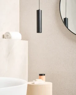 Lampadario a LED DEVESA Metallo Nero