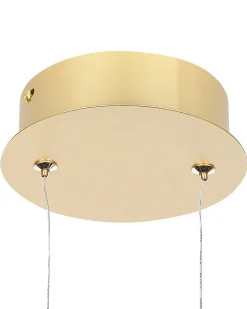Lampadario a LED FANE Metallo Oro