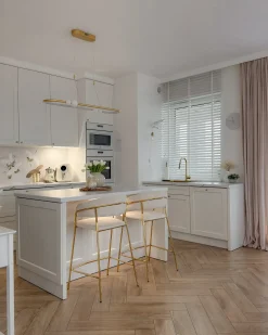 Lampadario a LED FEALE Metallo Oro