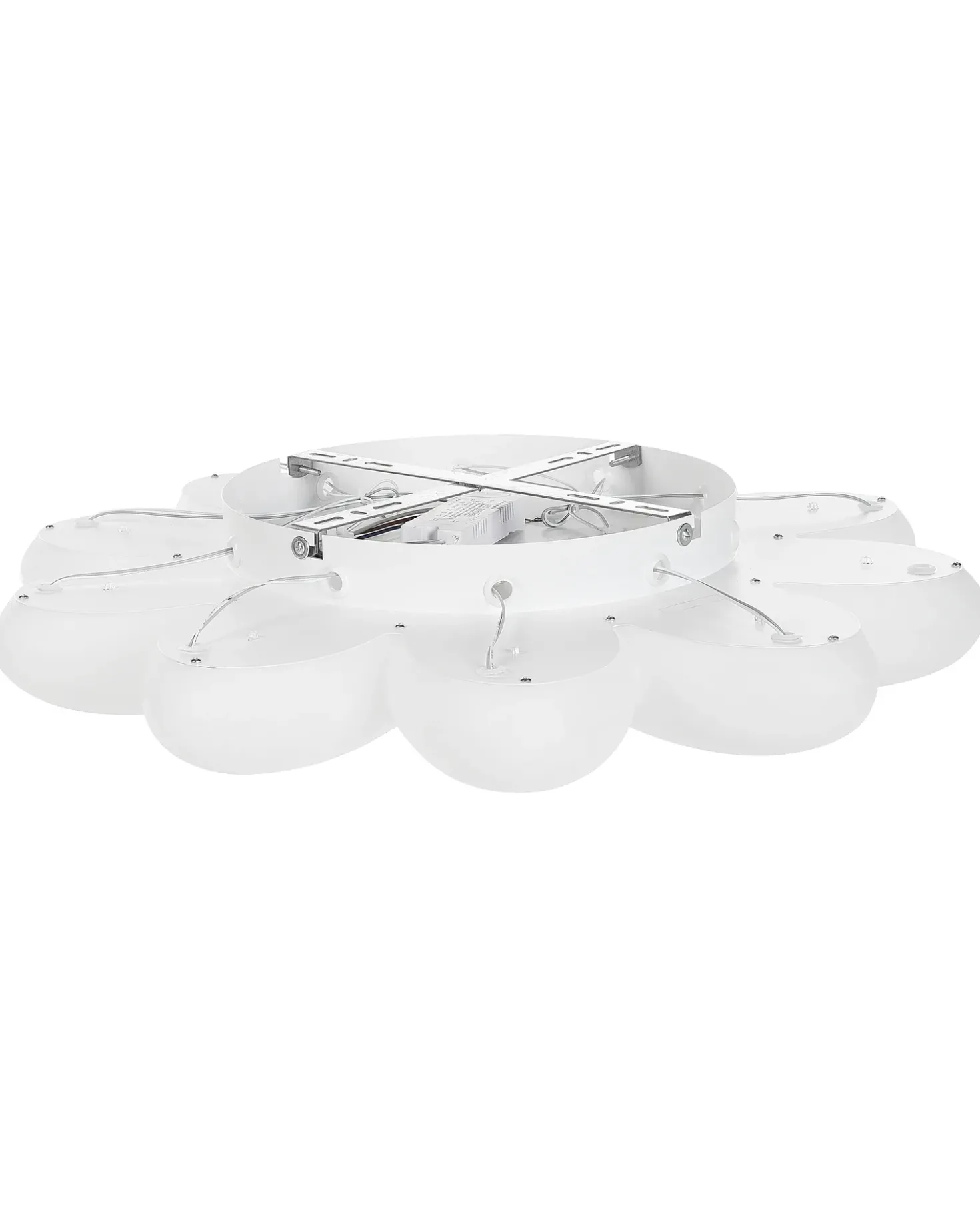 Lampadario a LED Fiore TINAU Bianco