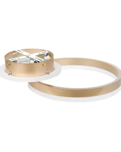 Lampadario a LED GLYDE Metallo Oro