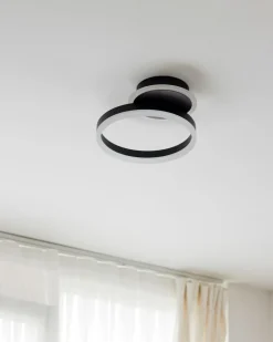 Lampadario a LED GLYDE Metallo Marrone scuro