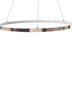 Lampadario a LED JORDAN Metallo Oro rosa