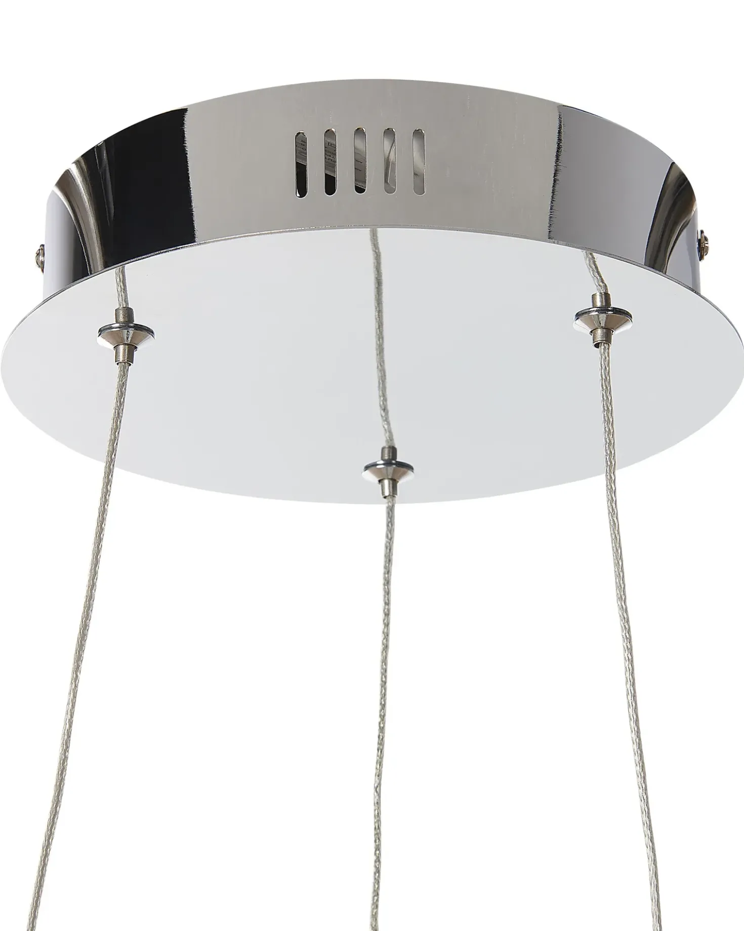Lampadario a LED JORDAN Metallo Argento