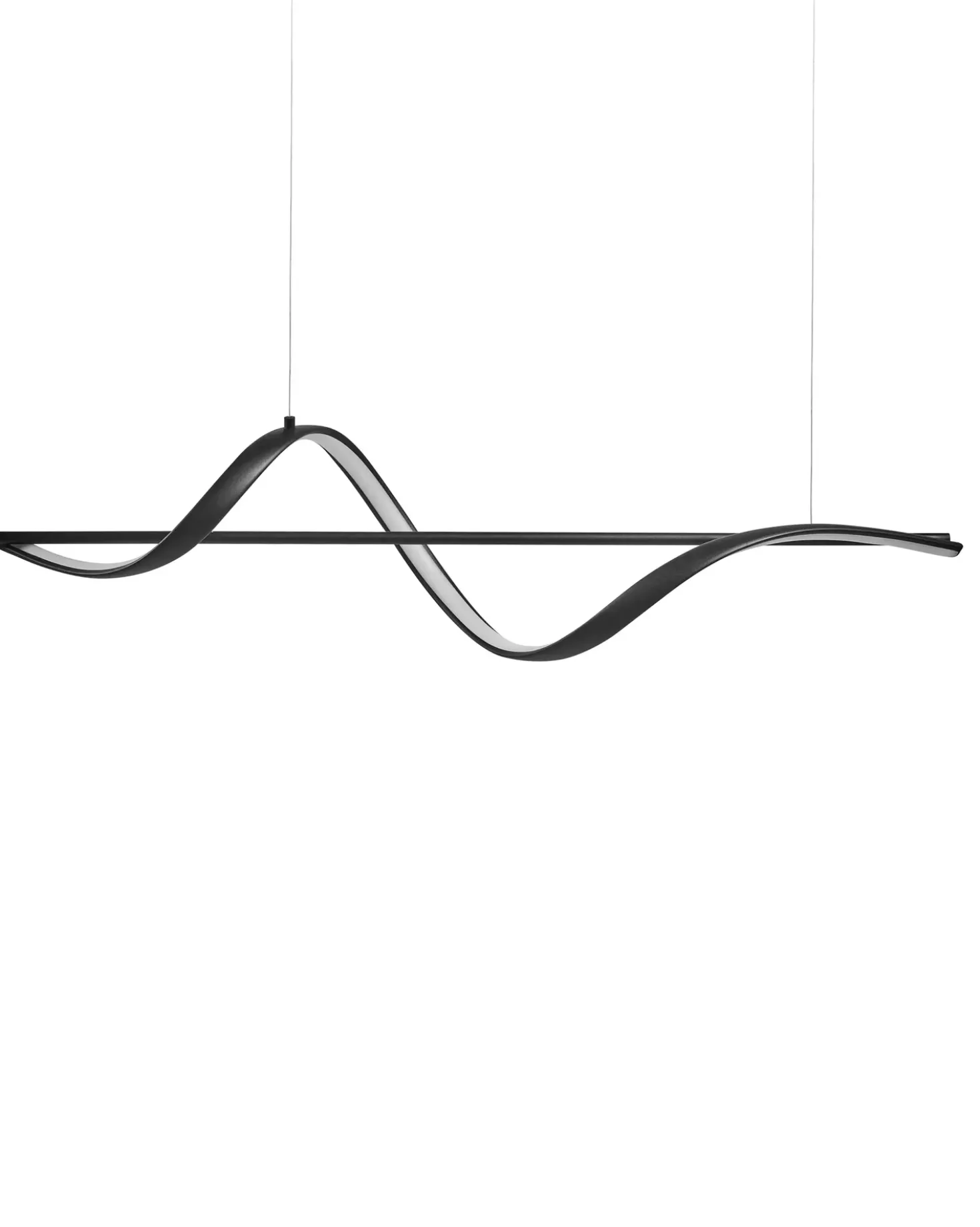 Lampadario a LED KHUTTI con telecomando con dimmer Metallo Nero