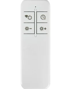 Lampadario a LED KHUTTI con telecomando con dimmer Metallo Nero