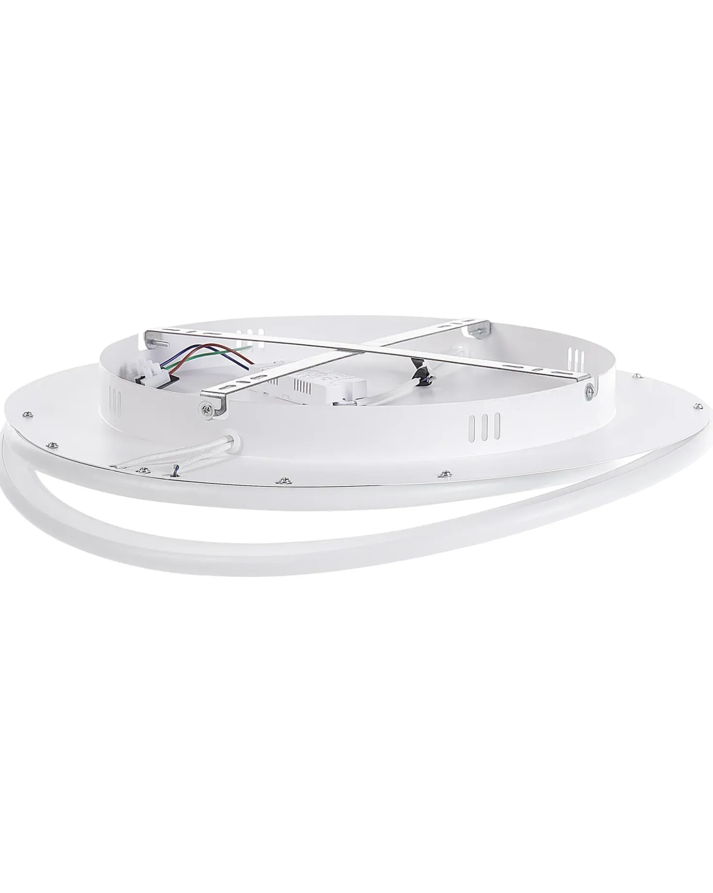 Lampadario a LED LEYLAN con telecomando con dimmer Bianco
