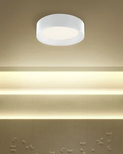 Lampadario a LED LOEI Metallo Bianco