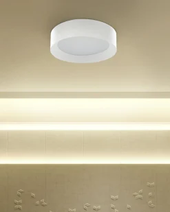 Lampadario a LED LOEI Metallo Bianco