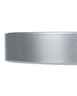 Lampadario a LED LUGA Metallo Argento