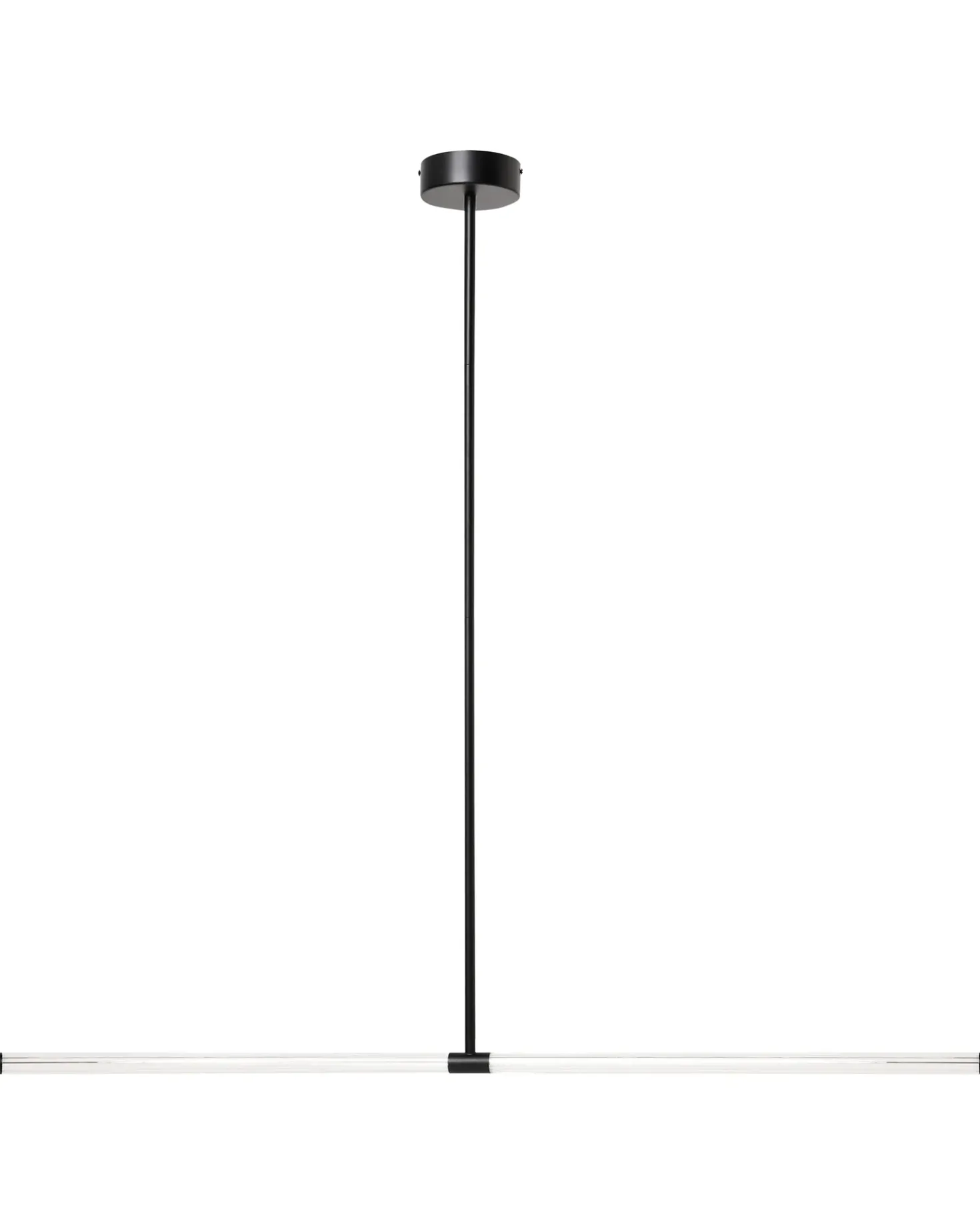 Lampadario a LED MAGARA Metallo Nero