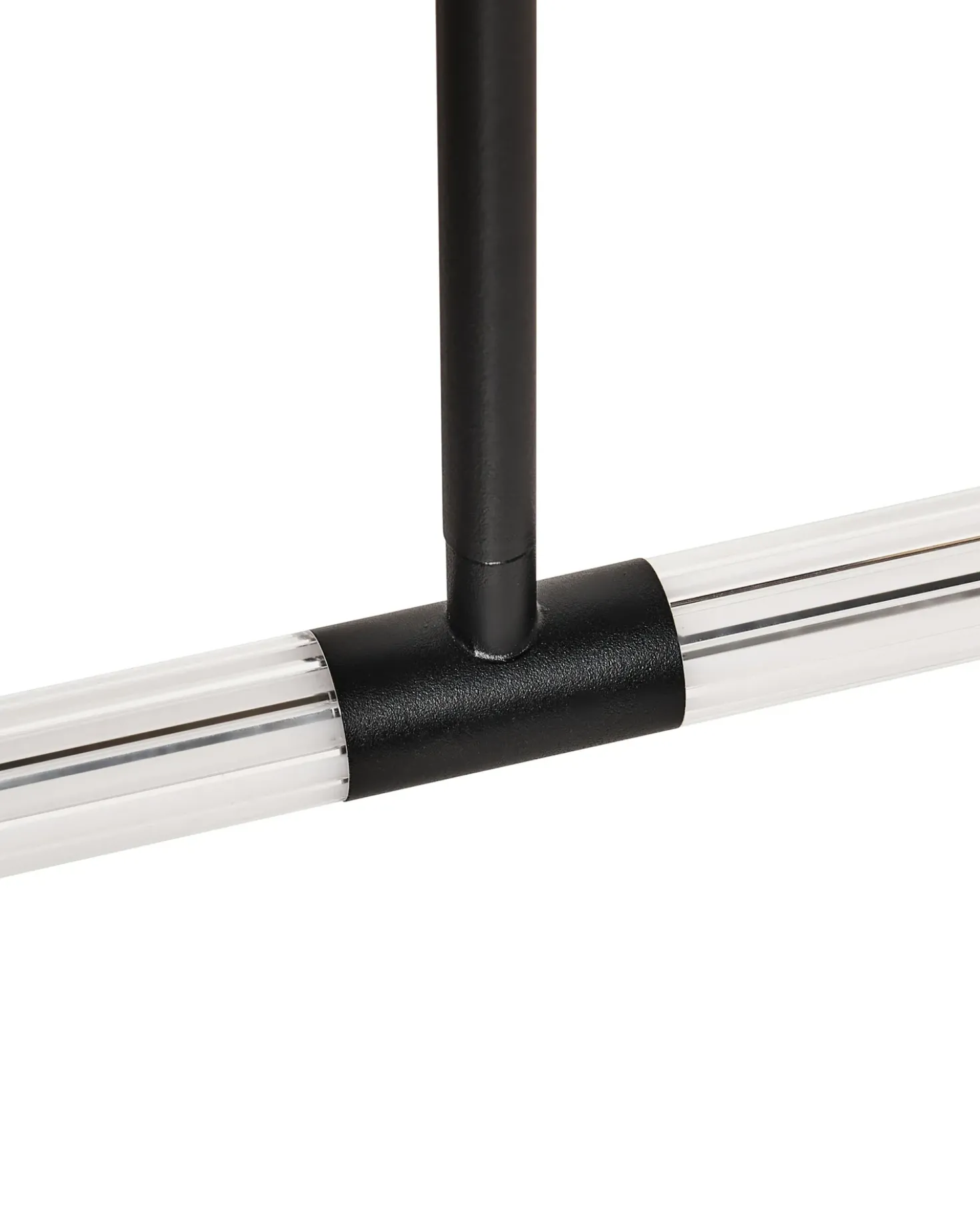 Lampadario a LED MAGARA Metallo Nero