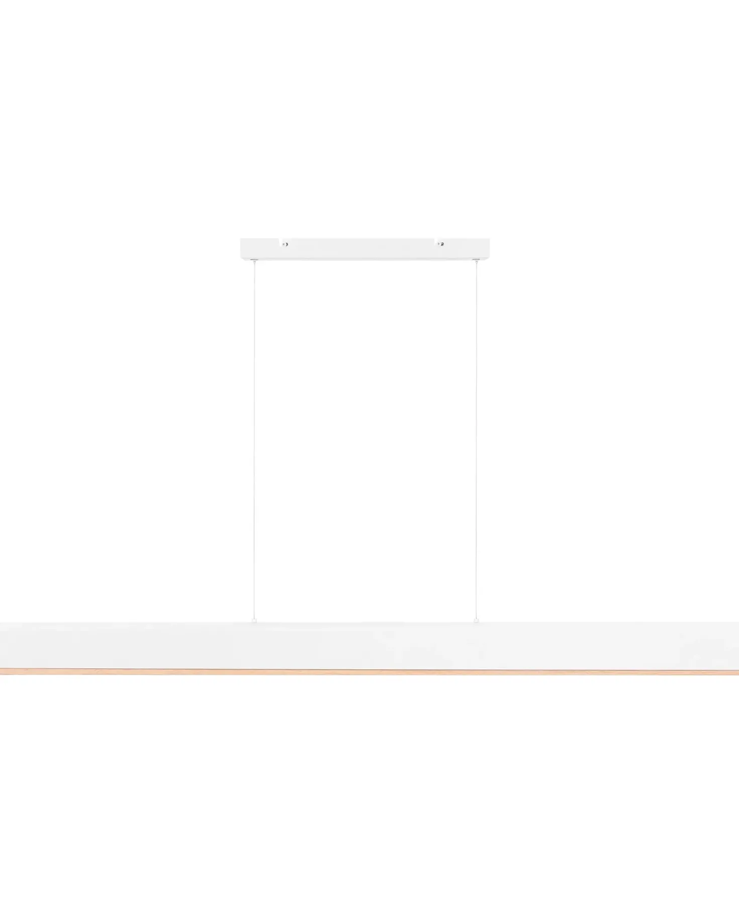 Lampadario a LED MARA Metallo Bianco