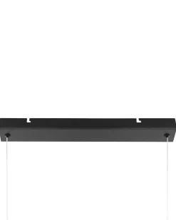 Lampadario a LED MARA Metallo Nero