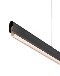 Lampadario a LED MARA Metallo Nero
