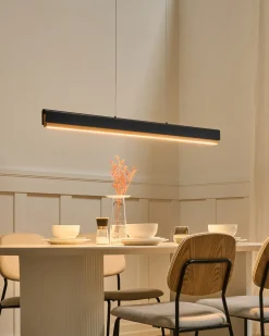 Lampadario a LED MARA Metallo Nero