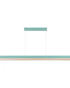 Lampadario a LED MARA Metallo Verde menta