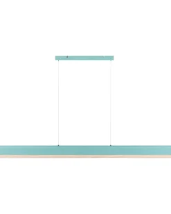 Lampadario a LED MARA Metallo Verde menta