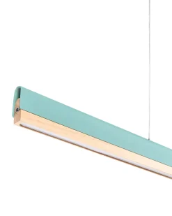 Lampadario a LED MARA Metallo Verde menta