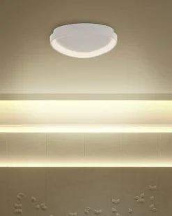 Lampadario a LED NANDING Metallo Bianco