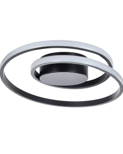 Lampadario a LED NARYN Metallo Nero
