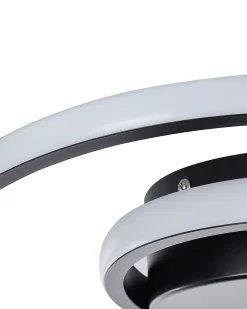 Lampadario a LED NARYN Metallo Nero