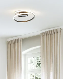 Lampadario a LED NARYN Metallo Nero