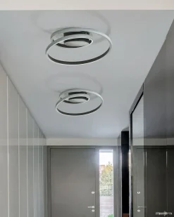 Lampadario a LED NARYN Metallo Nero