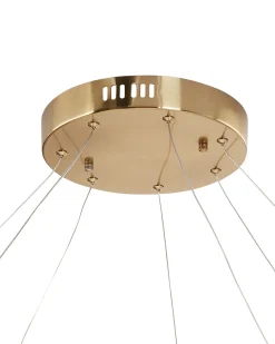 Lampadario a LED PERQUENO Metallo Oro