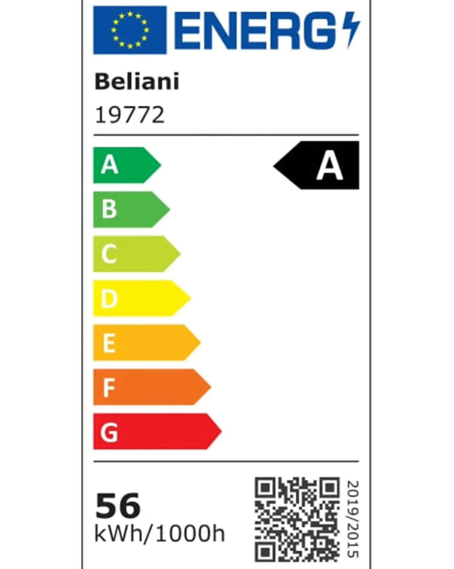 Lampadario a LED PIBOR Metallo Nero