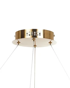 Lampadario a LED ROSENDE Metallo Oro