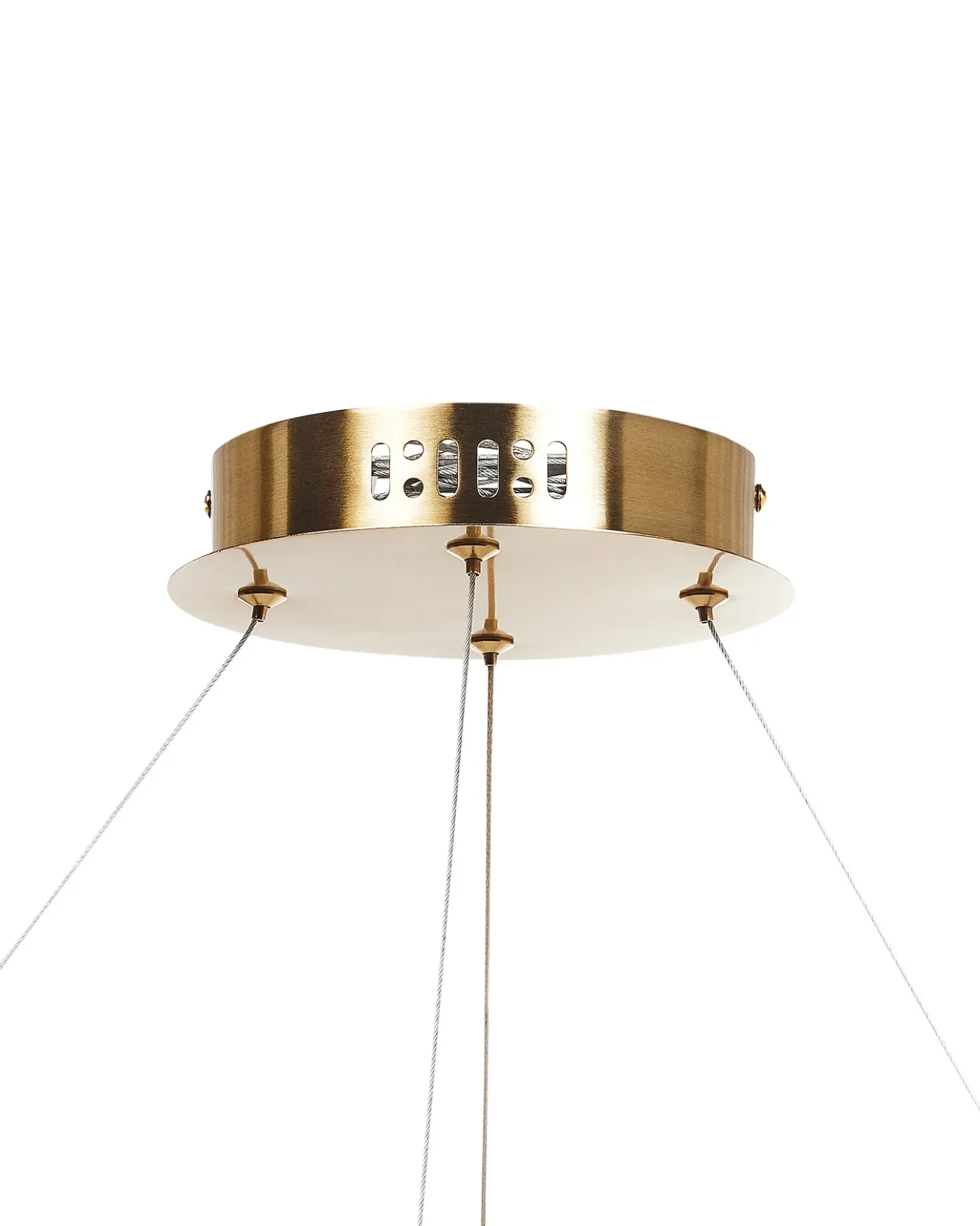 Lampadario a LED ROSENDE Metallo Oro
