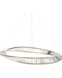 Lampadario a LED ROSENDE Metallo Oro