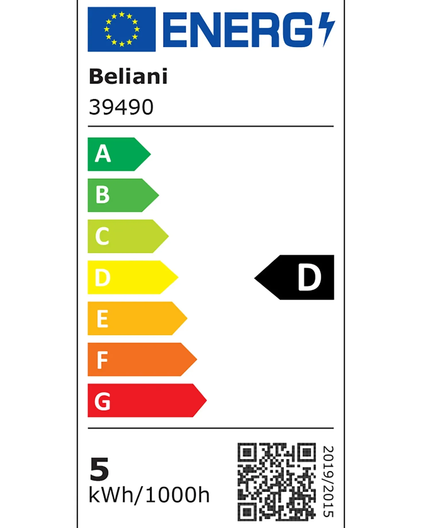 Lampadario a LED SARELA Metallo Oro