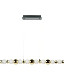 Lampadario a LED SORA Vetro Oro